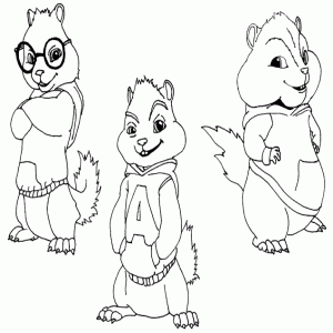 Alvin et les Chipmunks dessin