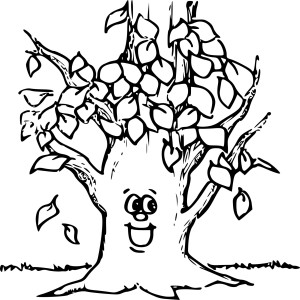 Automne arbre dessin