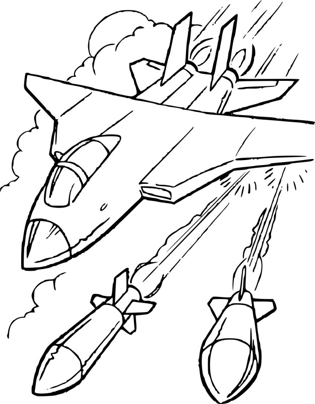 Avion de guerre dessin