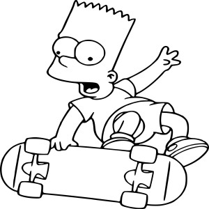 Bart Simpson dessin