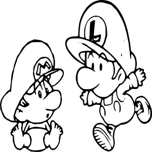 Bébé Mario et Luigi