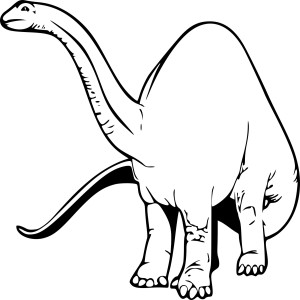 Brachiosaure dessin