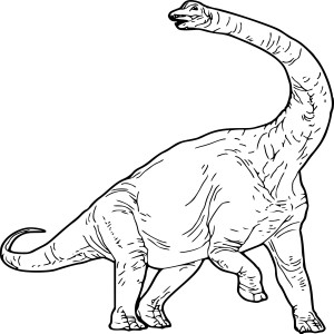 Brachiosaure dinosaure