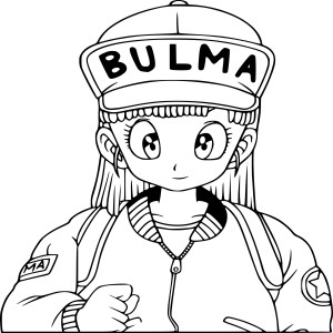 Bulma DBZ dessin