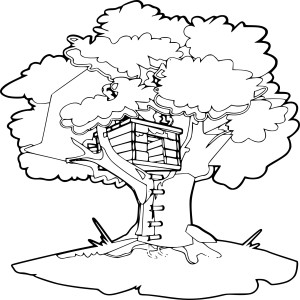 Cabane dans un arbre