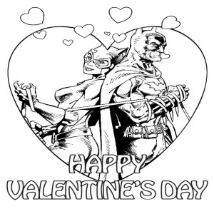 Catwoman et Batman amoureux