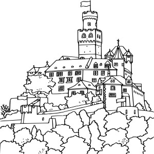Château fort moyen-âge