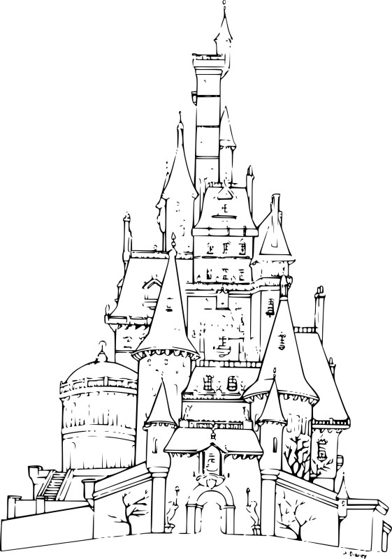 Chateau Reine des neiges