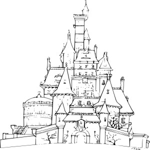 Chateau Reine des neiges