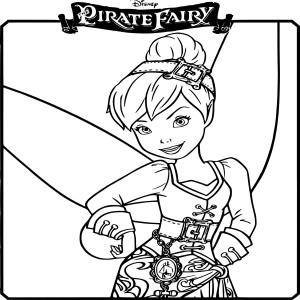 Clochette fée pirate
