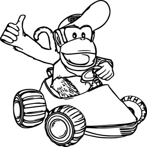 Diddy Kong Mario Kart