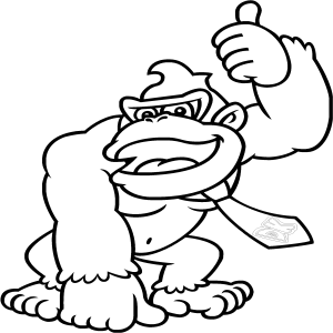 Donkey Kong dessin
