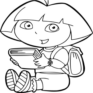 Dora à l'école