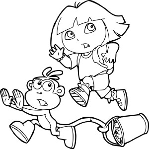 Dora et Babouche dessin