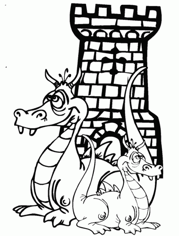 Dragon de chateau