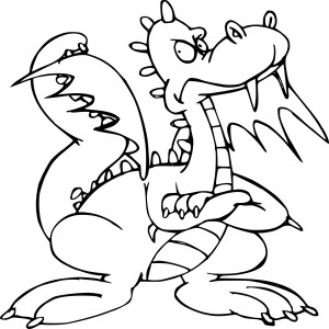 Dragon en colère