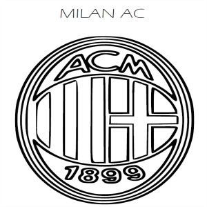 Ecusson Milan AC