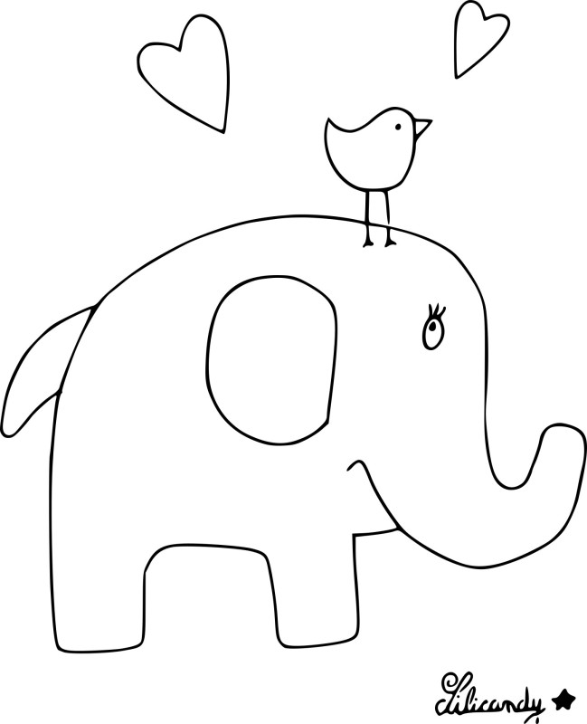 Elephant maternelle