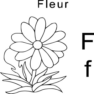 F comme fleur