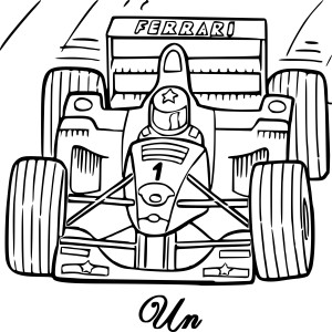 Formule 1 dessin