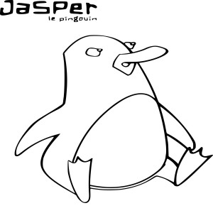 Jasper le pingouin dessin