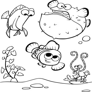 Le Monde de Nemo dessin