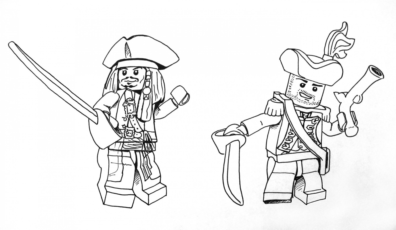 Lego pirate