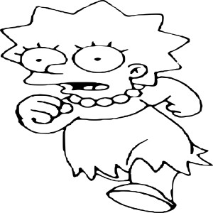 Lisa Simpson dessin