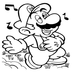 Mario chante