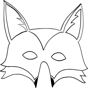 Masque renard