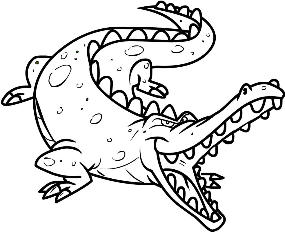 Méchant crocodile