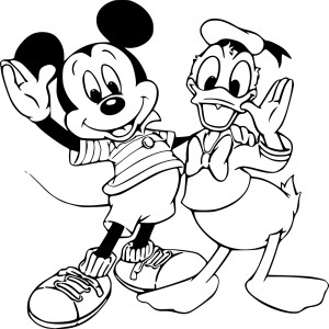 Mickey et Donald Duck