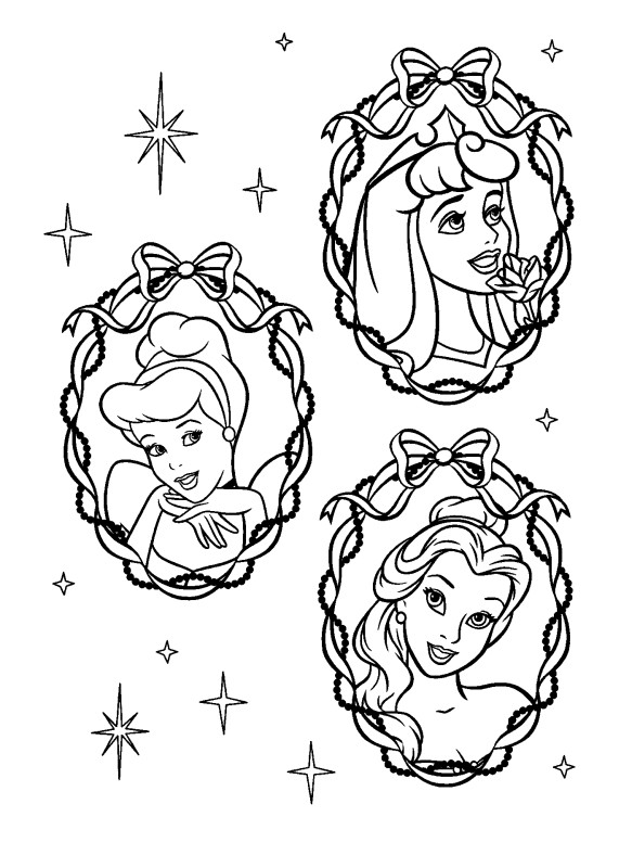Miroir Princesses Disney