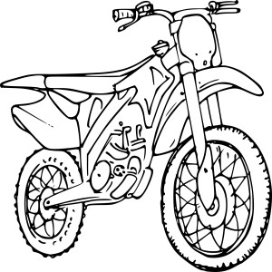 Motocross dessin