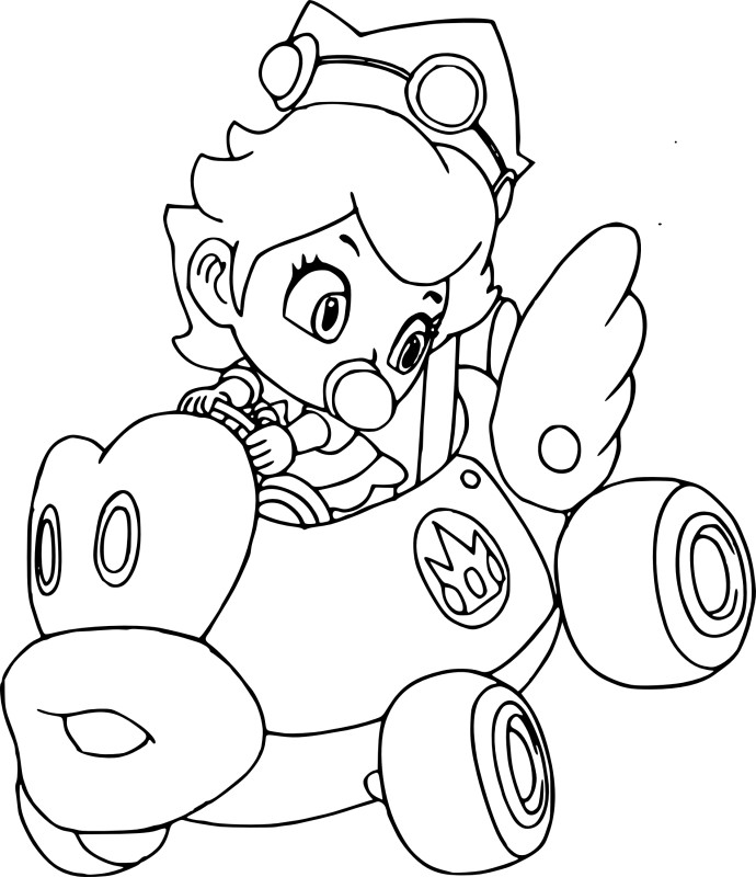 Peach Mario Kart