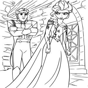 Prince Hans et Elsa