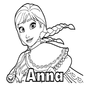 Princesse Anna dessin