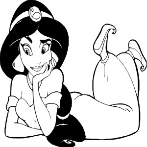 Princesse Jasmine dessin