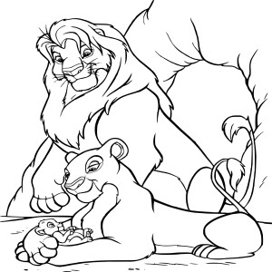 Roi Lion dessin