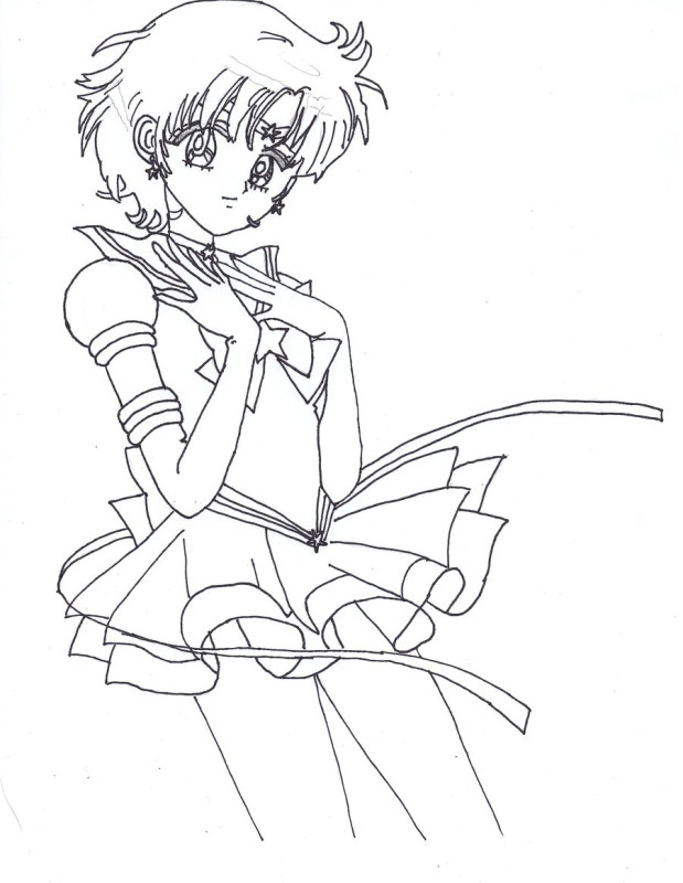 Sailor Mercury dessin