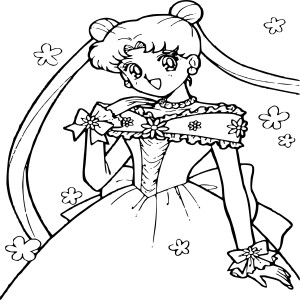 Sailor Moon en robe