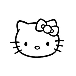 Visage Hello Kitty
