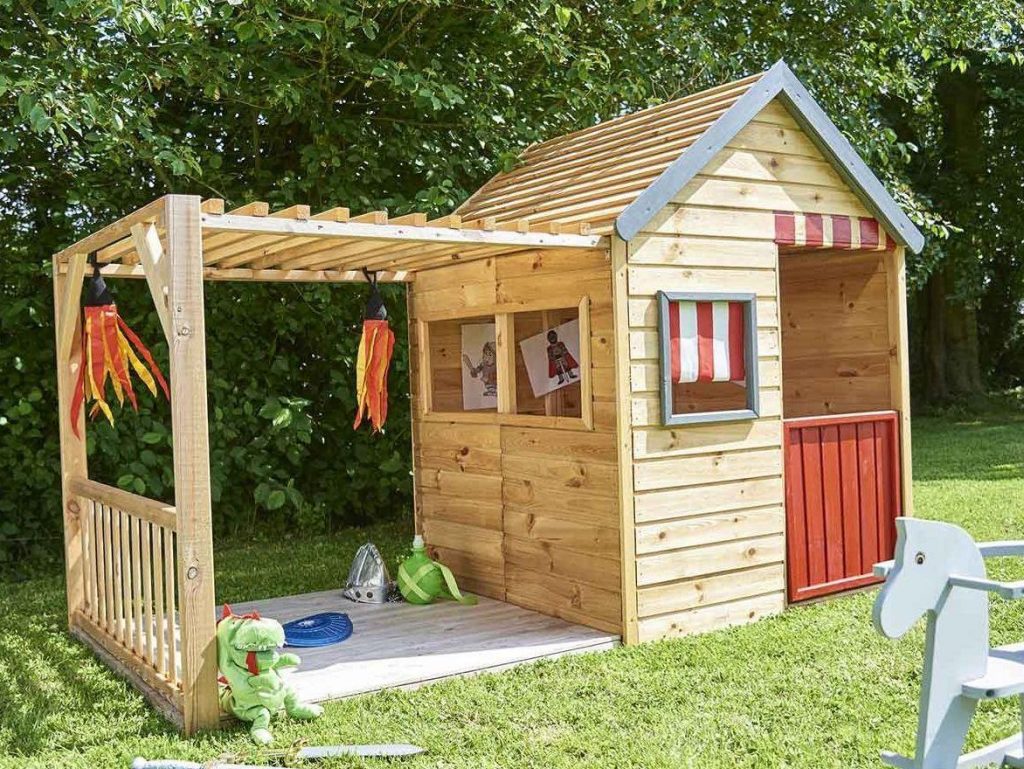 cabane en bois pour enfant