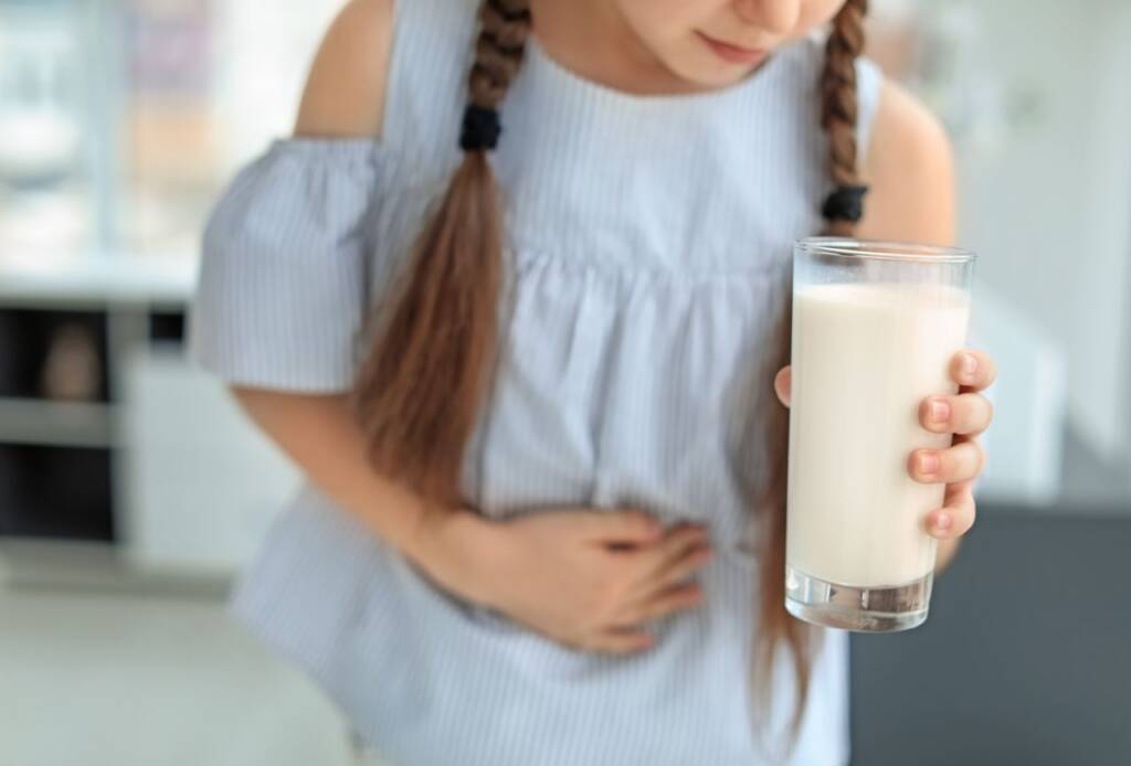 Allergie au lait de vache chez l'enfant